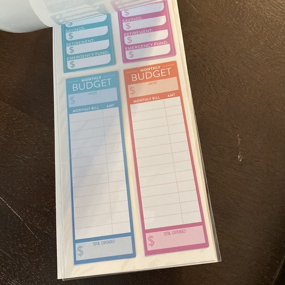 THE HAPPY PLANNER JOURNALING STICKER BOOK BUDGET - Picture 5 of 6